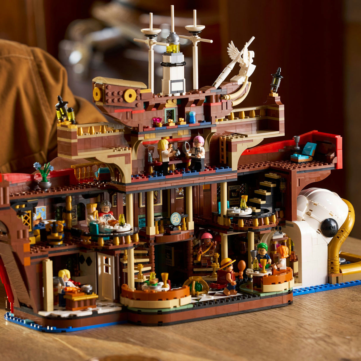 Lego one piece 75640 het drijvende restaurant baratie