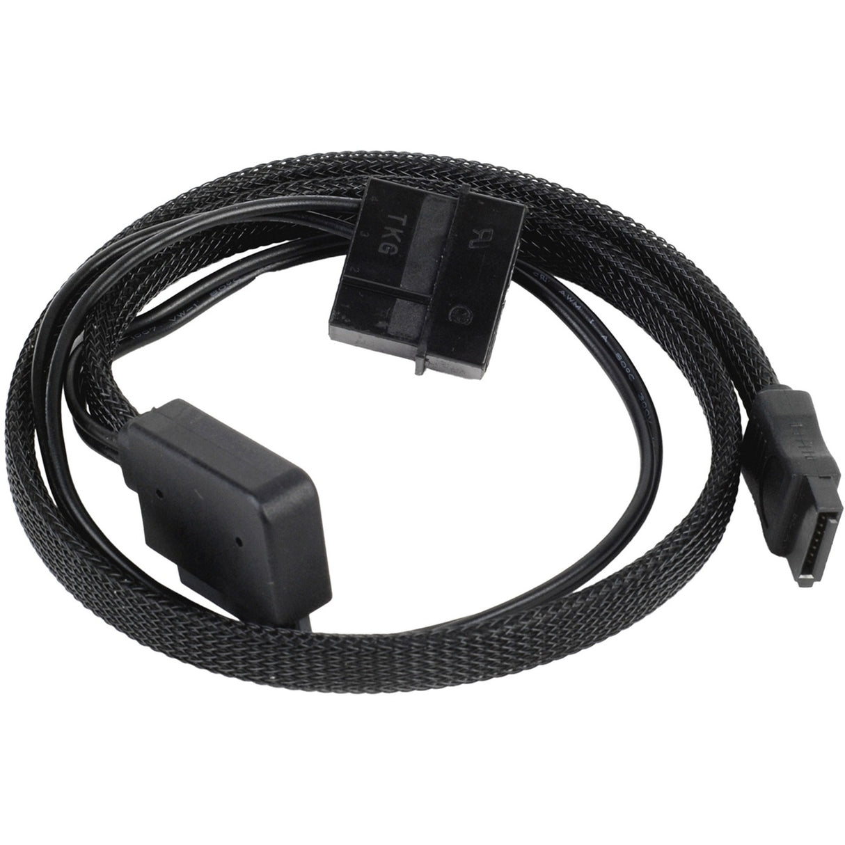 Silverstone Silverstone Slim SATA 2-en-1 Cable de datos + Adaptador de alimentación