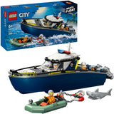 Lego city 60456 jakt med polisbåt