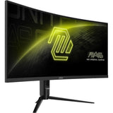 Msi mag 342cqr e2 34 curved ultrawide gaming monitor (zwart, 2x hdmi, displayport, 180 hz)