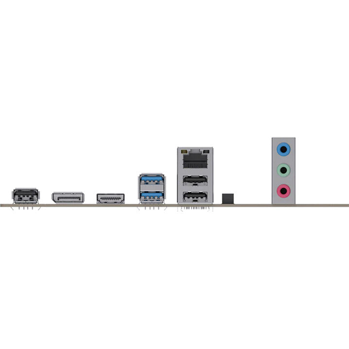 Maxsun ms-challenger h810m-r socket 1851 moederbord (zwart, gb-lan, sound, µatx)