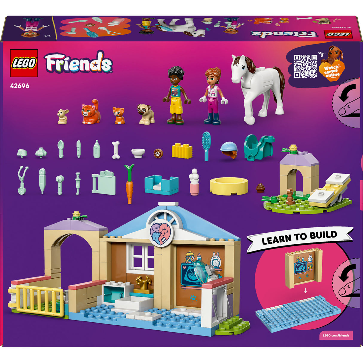 Lego friends 42696 clínica de mascotas