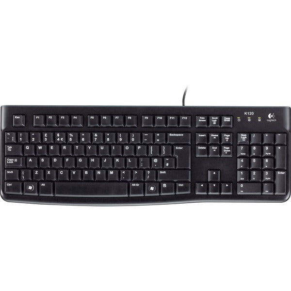 Logitech keyboard k120 for business, toetsenbord (us-international, rubberdome)