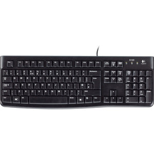 Logitech keyboard k120 for business, toetsenbord (us-international, rubberdome)