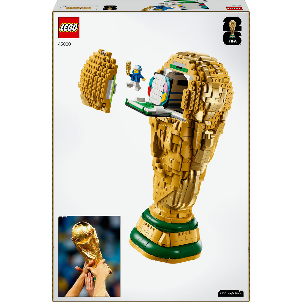 Lego 43020 special edition FIFA World Cup trophy