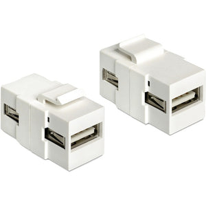 Moduł Delock Keystone USB 2.0 A USB 2.0 A