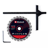 Einhell professionell sladdlös handcirkelsåg tp-cs 18 165 li bl - solo (röd svart, power x-change, batteri och laddare ingår ej)