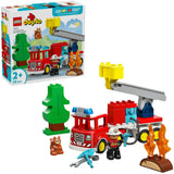 Lego Duplo 10473 hasičské auto s hadicou a hasičom
