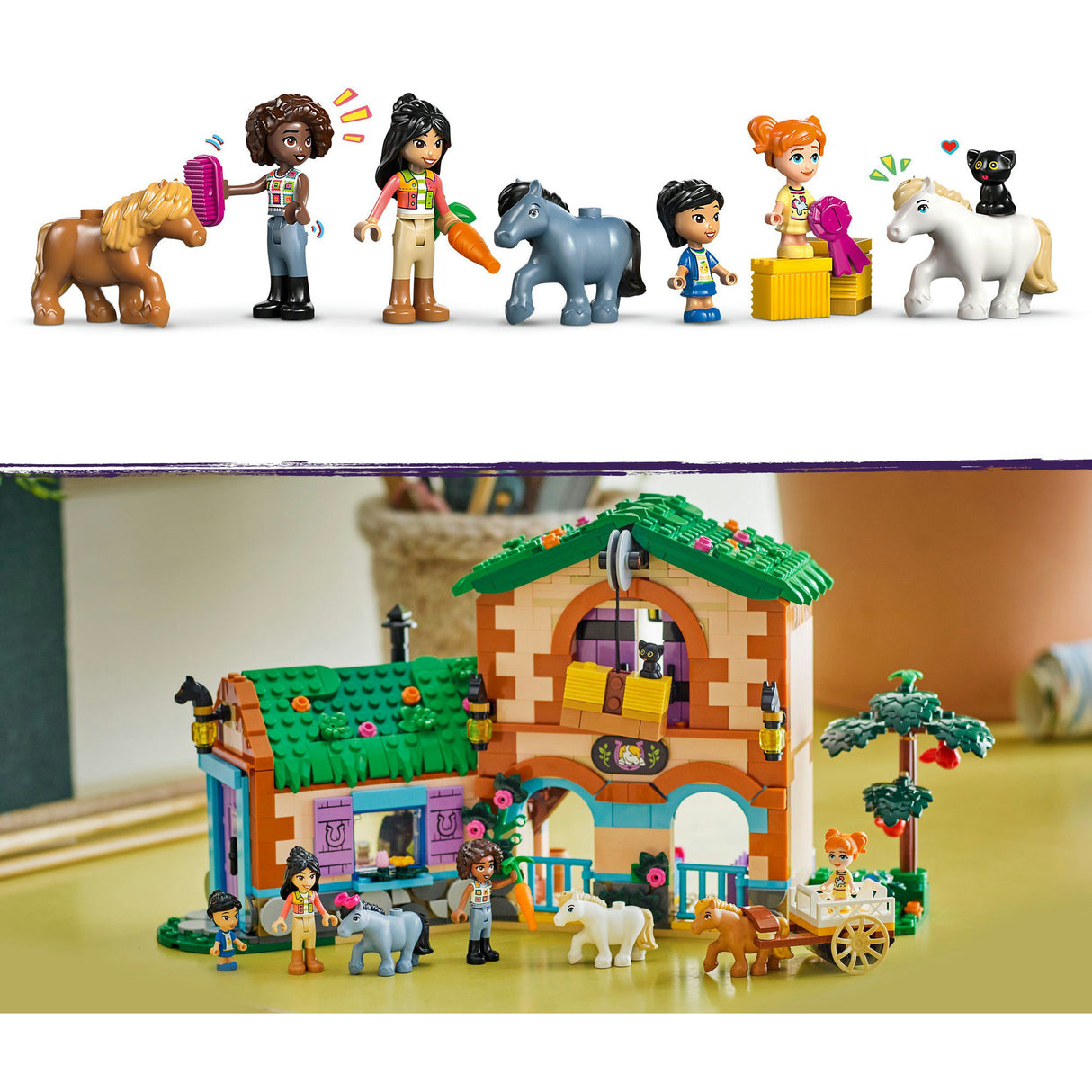 Lego Friends 42654 ferme et écurie de poneys