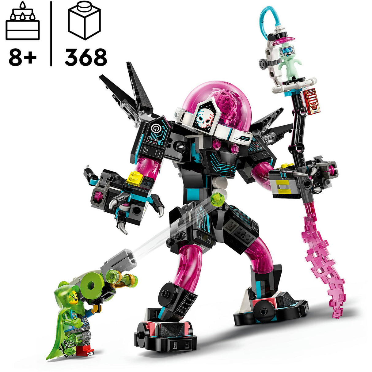 Lego dreamzzz 71495 mateo vs. cyber brain mech