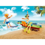 Playmobil 70436 strandbil med kanoer