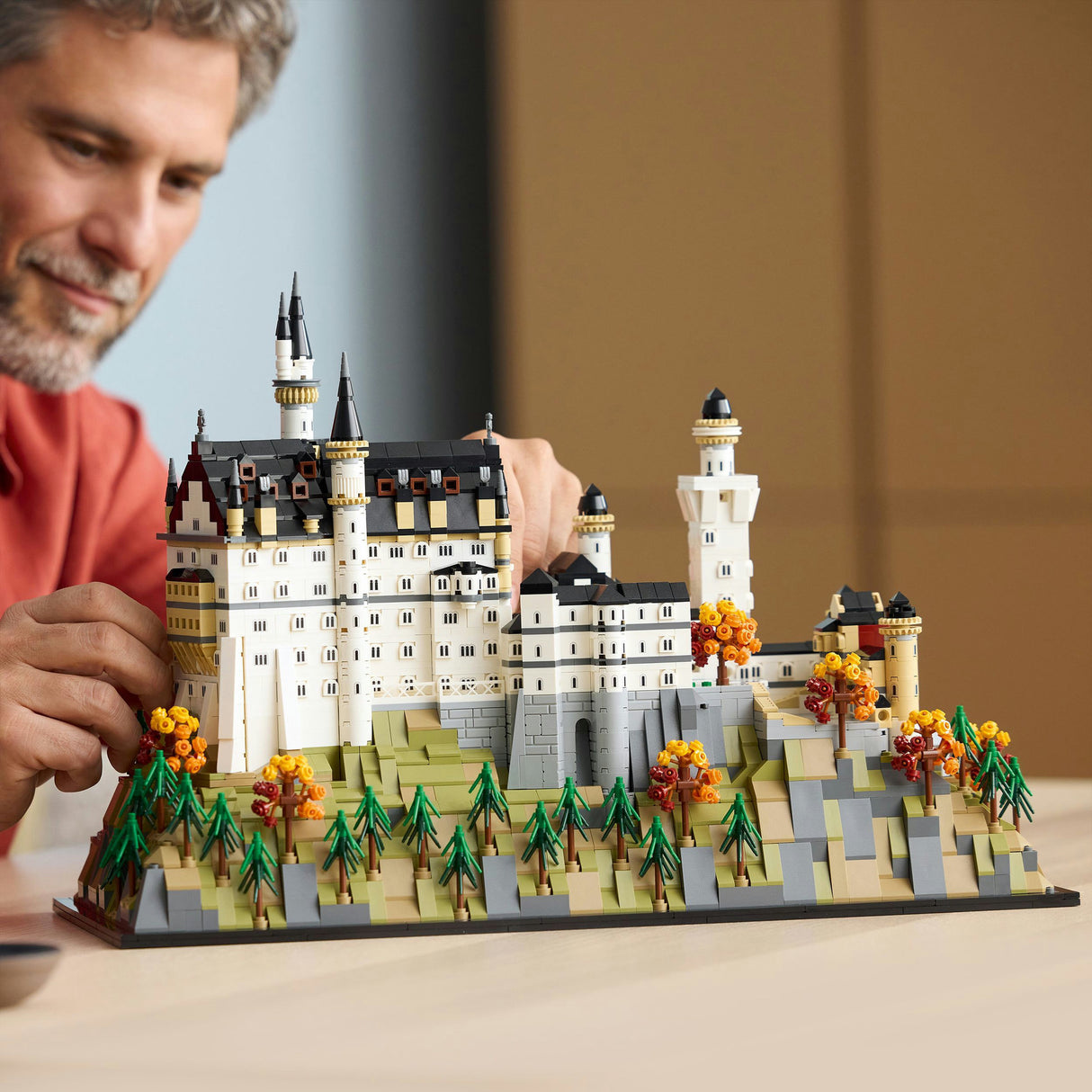 Lego Architecture 21063 Conjunto de coleção do Castelo de Neuschwanstein
