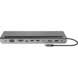 Belkin Connect 11-in-1 USB-C Hub Docking Station (Silver Black)