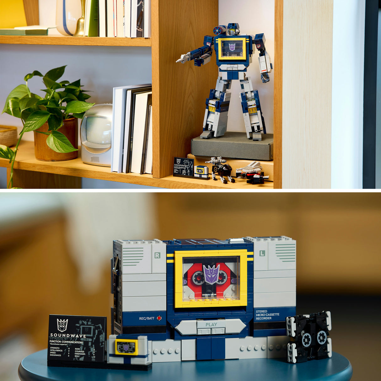 LEGO Ikony 10358 Transformatory Fala dźwiękowa