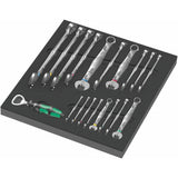 Wera 9700 tool rebel werkplaatswagen 1, 94-delig gereedschapswagen (zwart, incl. 4 schuimrubber inzetstukken met gereedschap)