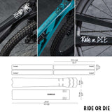 Dyedbro ride or die frame protector kit