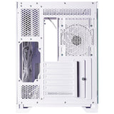 Kryt Chieftec Visio Midi Tower (bílý | 2x USB-A | 1x USB-C | RGB | tvrzené sklo)