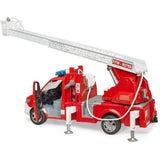 Bruder Fire Truck con pompa a scala e acqua +luce e suono