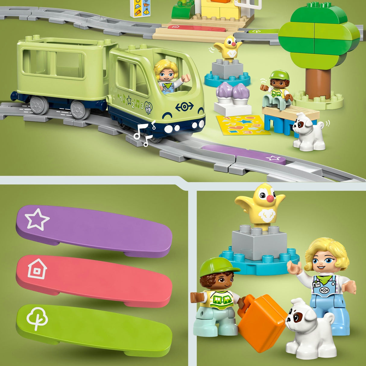 Lego Duplo Town 10427 interaktiver Abenteuerzug