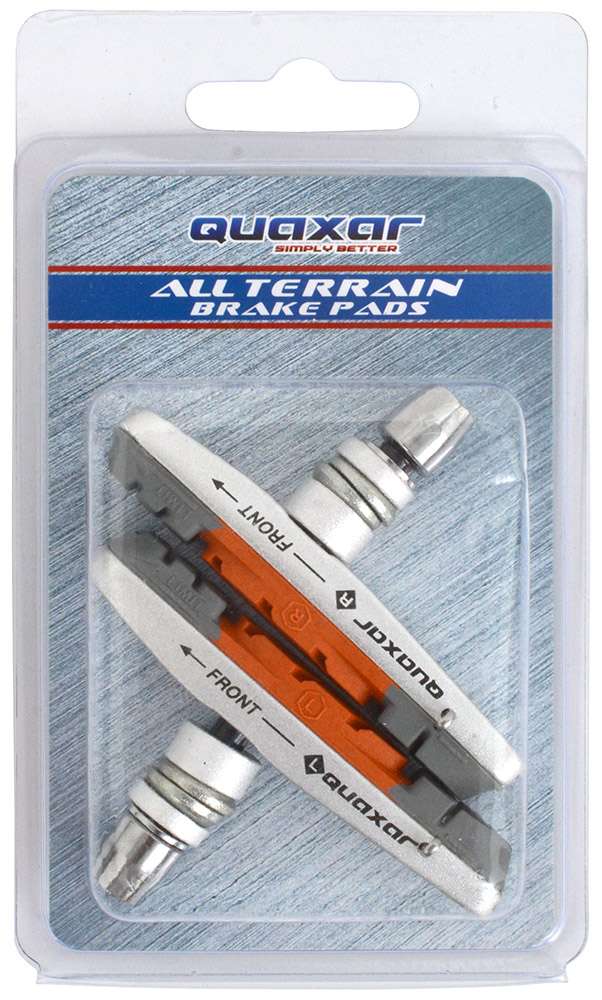 Quaxar triple cartridge color brake shoes