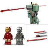 Lego super heroes Marvel 76320 Iron Man and War Machine vs hammer drons