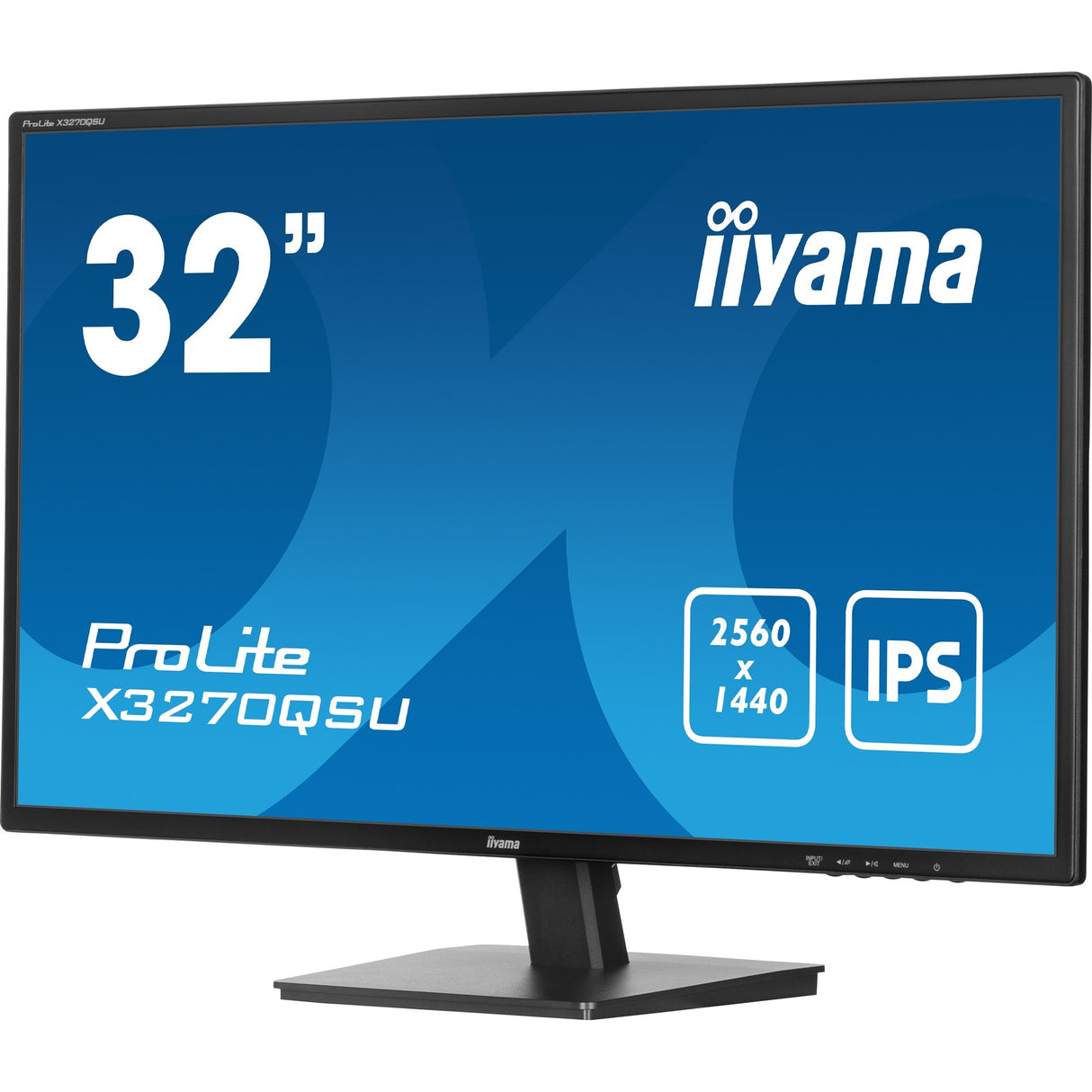 Iiyama ProLite X3270QSU-B1 31.5 monitor (black, 2x HDMI, DisplayPort, 3x USB-A)