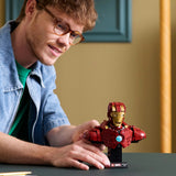 Lego superheroes marvel 76327 iron man mk4 rintakuva