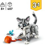 Hravá mačka 3 v 1 tvorca Lego 31163