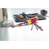 Wiha Torque Screwdriver Set | 0.8-5 Nm | Steplessly Adjustable | 18-piece - 36791
