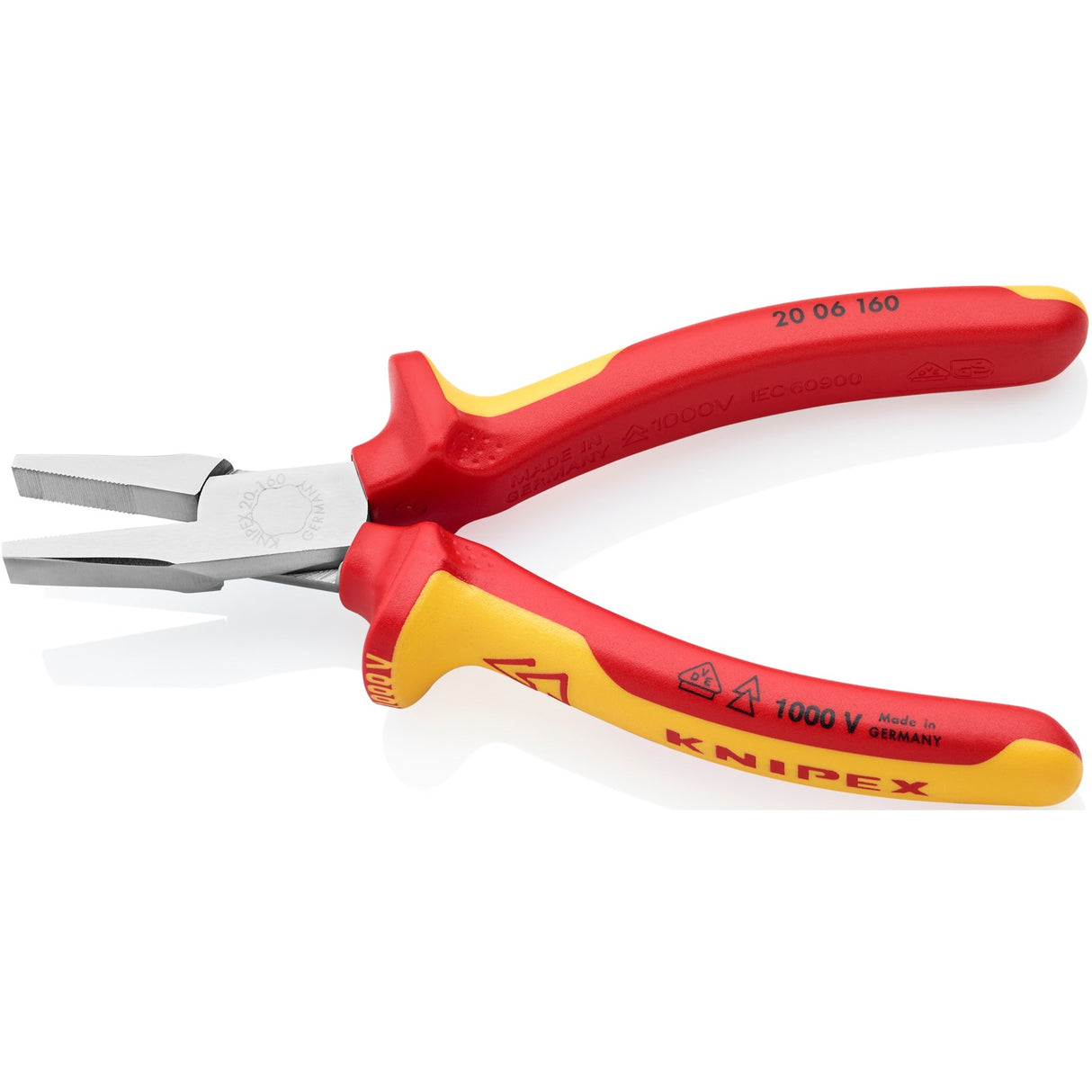 Knipex Flat Panging Pang 20 06 160 VDE