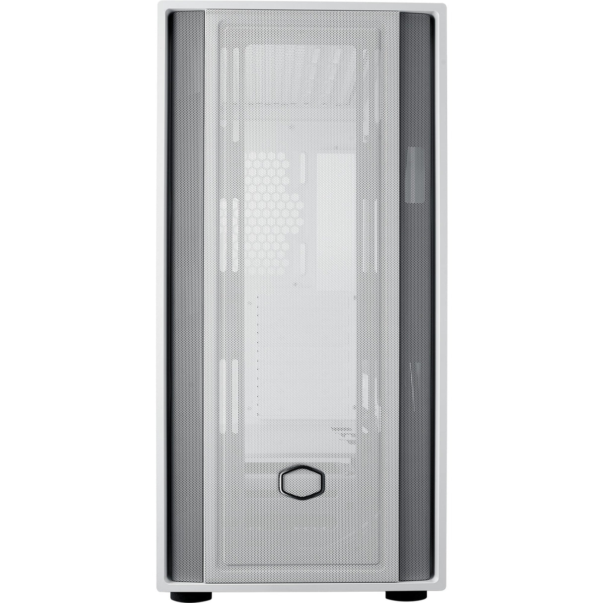 Cooler Master MasterBox 600 Lite Mid-Tower Case (White | 2x USB-A | 1x USB-C | RGB | Tempered Glass)