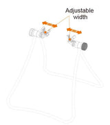 Ibera ib-st2 bike stand easy utility