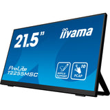 Iiyama Prolite T2255MSC-B1 21.5 monitor (black, HDMI, DisplayPort, 2x USB-A)