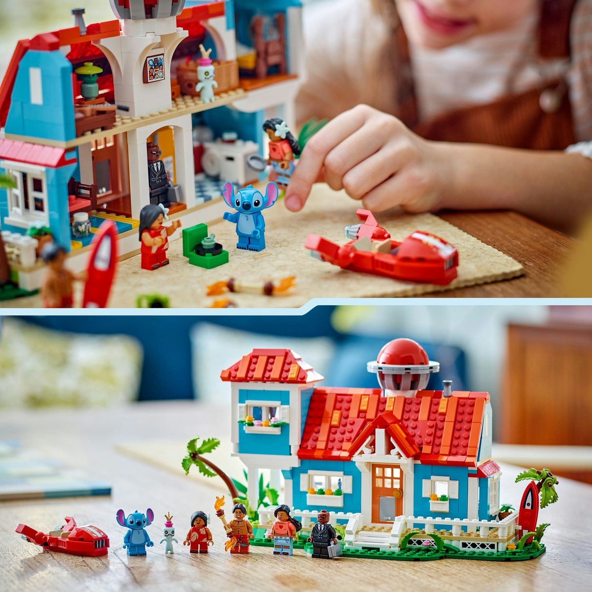 Lego disney 43268 lilo and stitch beach house