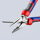 Knipex špicaté kombinované kliešte kombinované kliešte (červeno modré)