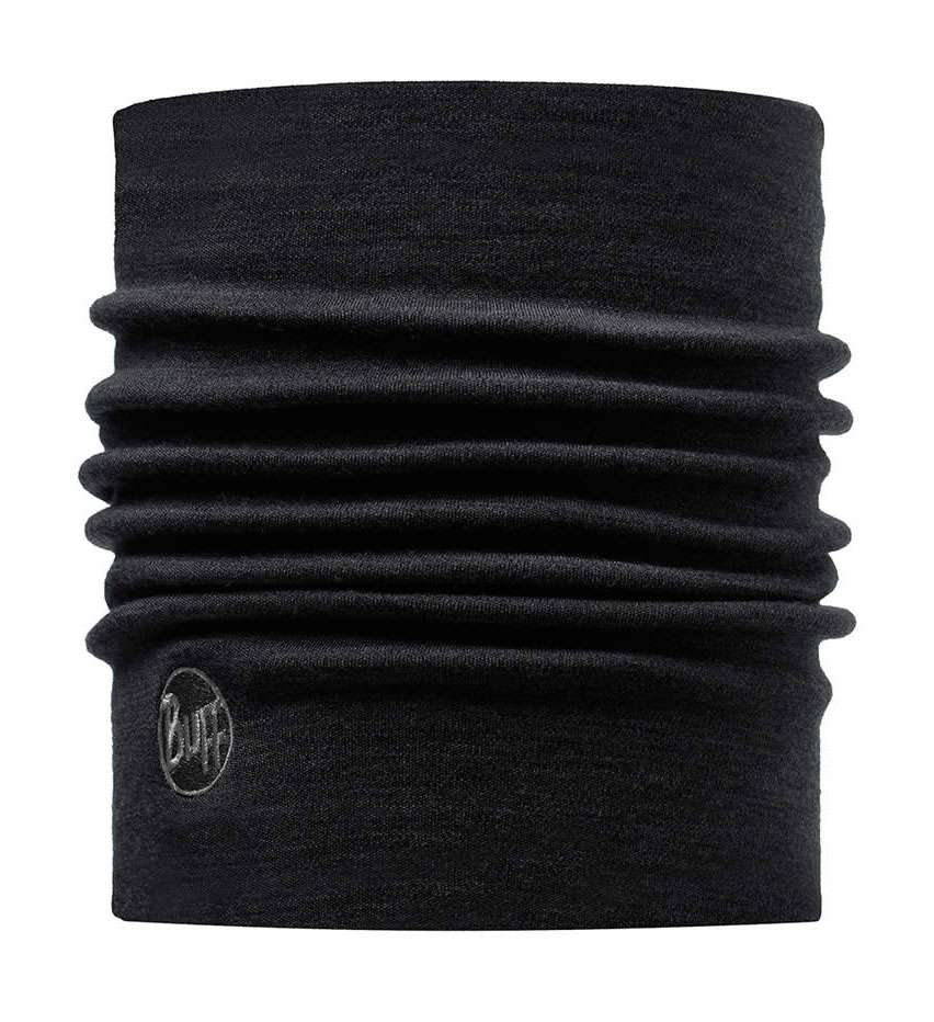 Buff merino wool thermal black - neckwarmer buff®