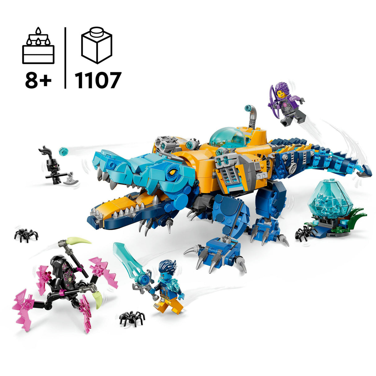 Lego Dreamzzz 71512 Crocodile Submarine
