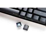 Ducky One 2 Pro Mini Classic, gaming keyboard (black, US layout, Cherry MX Silent Red, RGB LED, double-shot PBT, Quack Mechanics, 60%)