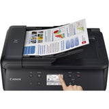Canon pixma tr7650 all-in-one inkjetprinter met faxfunctie (zwart, usb, wi-fi, kopie, scan, fax)