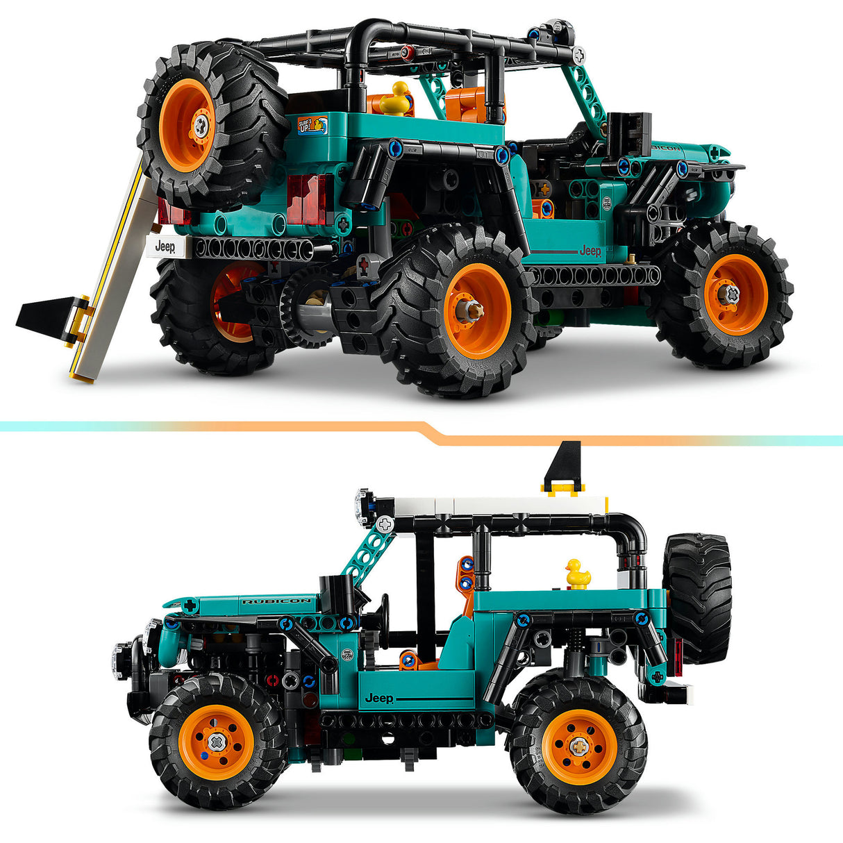 Lego Technic 42227 Jeep Wrangler Rubicon Off-Road Vehicle