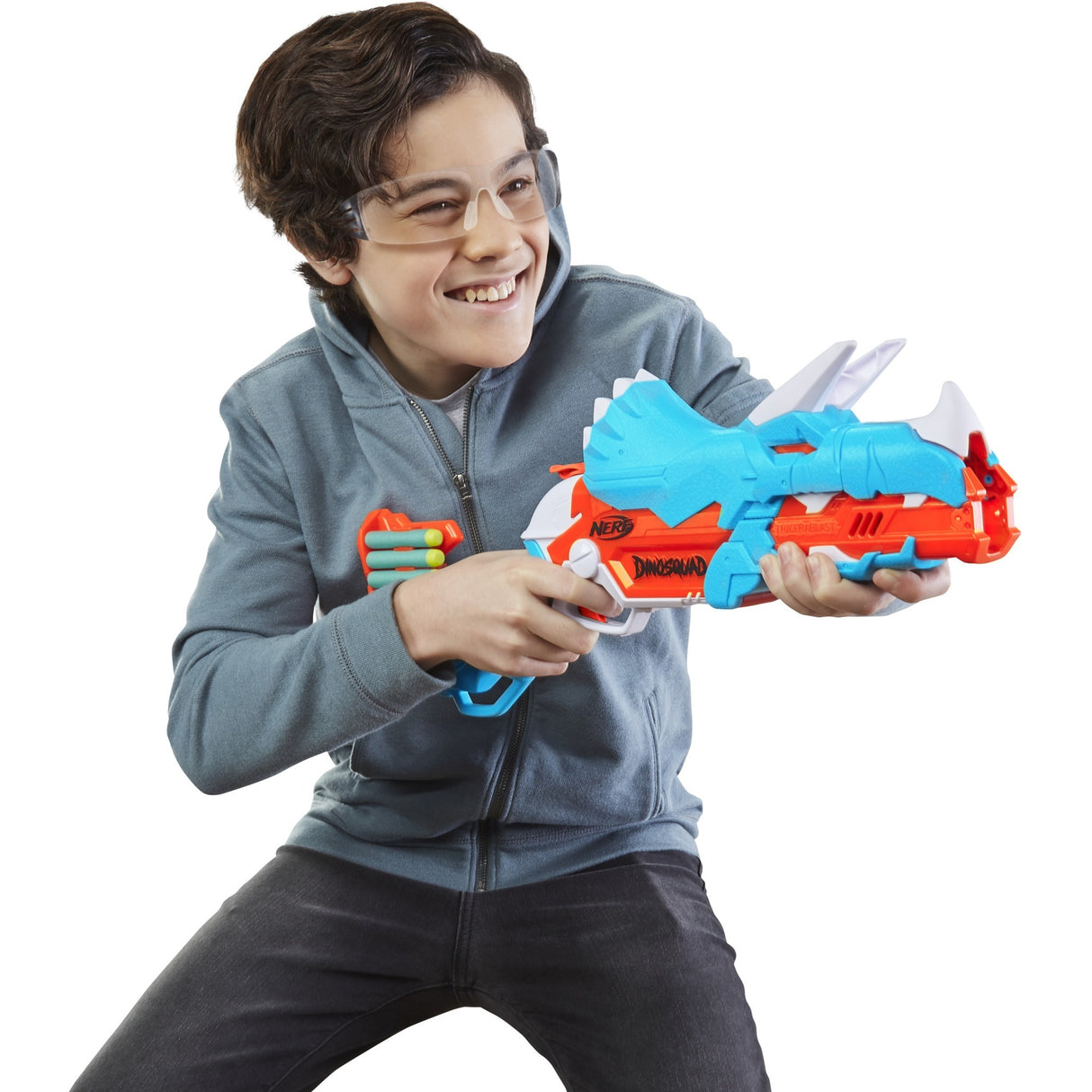 Hasbro Nerf DinoSquad Tricera-Blast Nerf Blaster