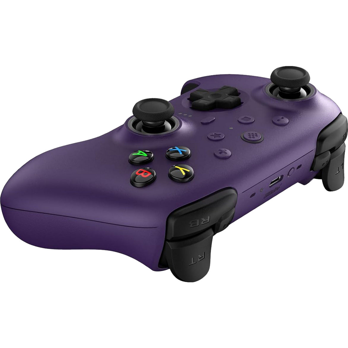 8bitdo ultimate 2 wireless controller (dark purple, 2.4 ghz bluetooth, usb, pc)