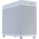 Asus Prime AP201 - MicroATX Case (White | 2x USB-A | 1x USB-C)