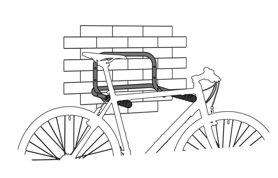 Radon foldable wall hanger