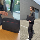 Act connectivity suburb laptop sleeve 15,6 (zwart)