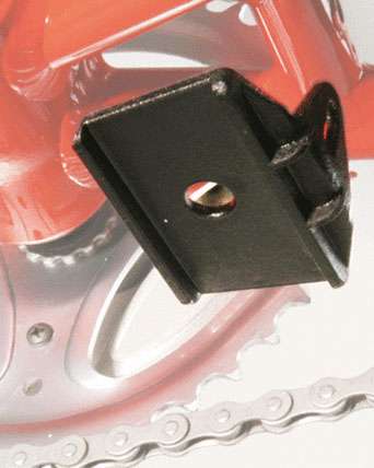 Hebie base plate center standard black 69940