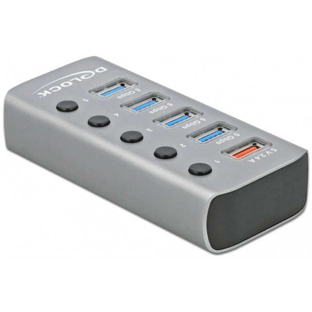 Delock USB 3.2 Gen 1 Hub con 4 puertas