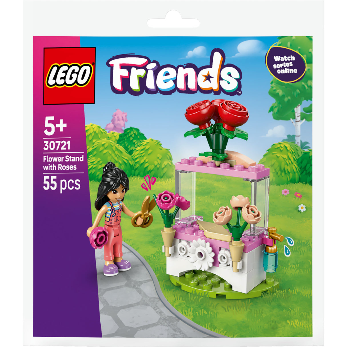 Lego 30721 pose blomsterbod med roser | 10 stk