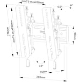 Neomounts de Newstar Select WL35S-850BL12 TV WALL STONT