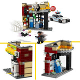 Lego superhelte 76311 spider-vers: miles morales vs. the mockery